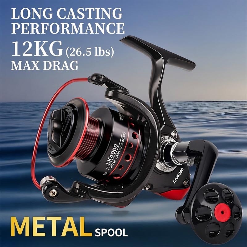 Fishing Boat Steering Wheel - Mulinello da Pesca Spinning in Metallo,
