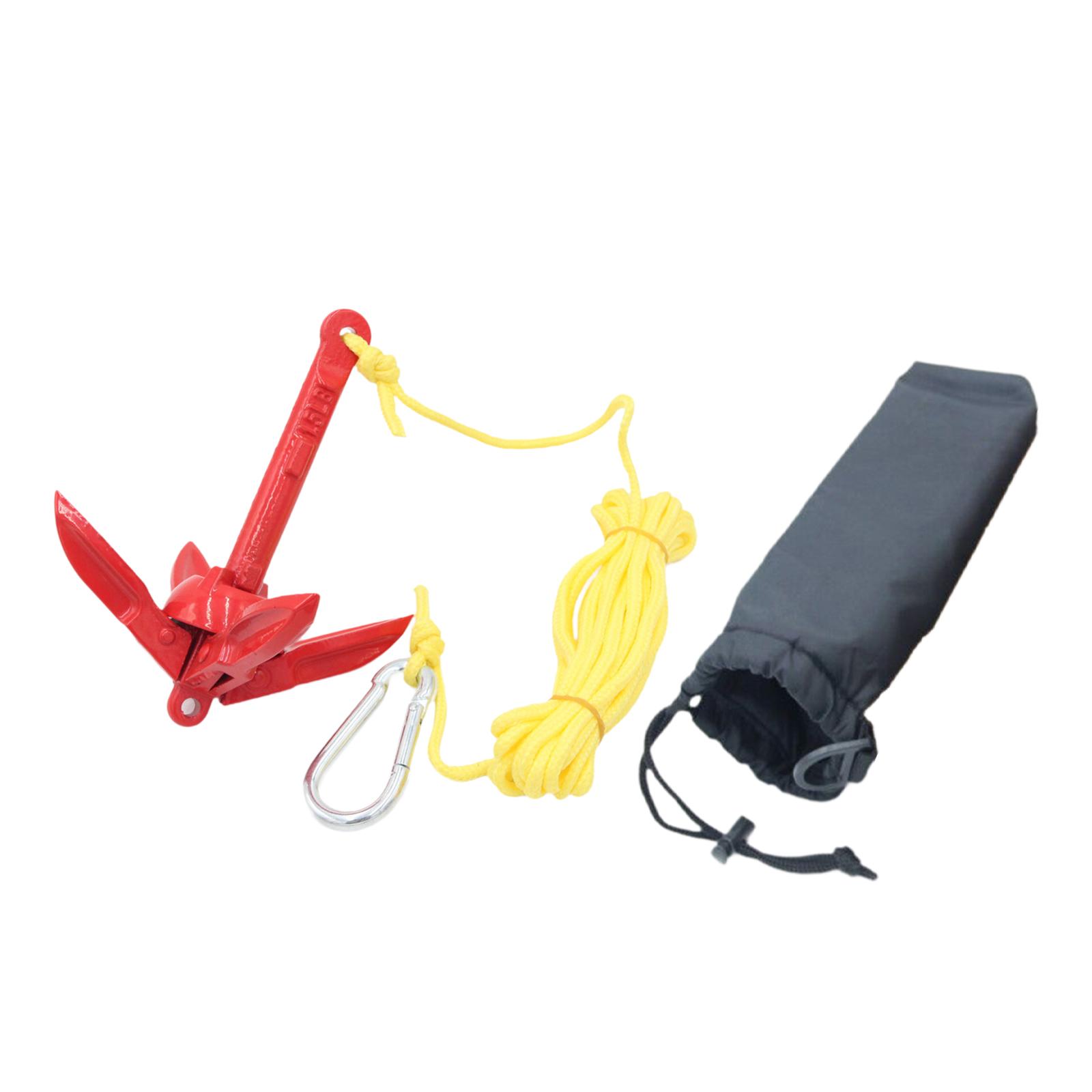 Fishing Boat Anchor - Kit Ancora Pieghevole in Acciaio al